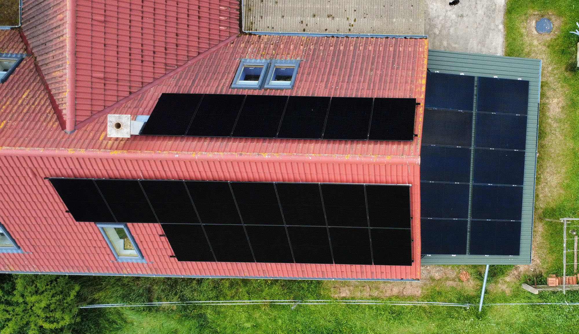 Instalace 1 – fotovoltaická instalace AMITY CZ