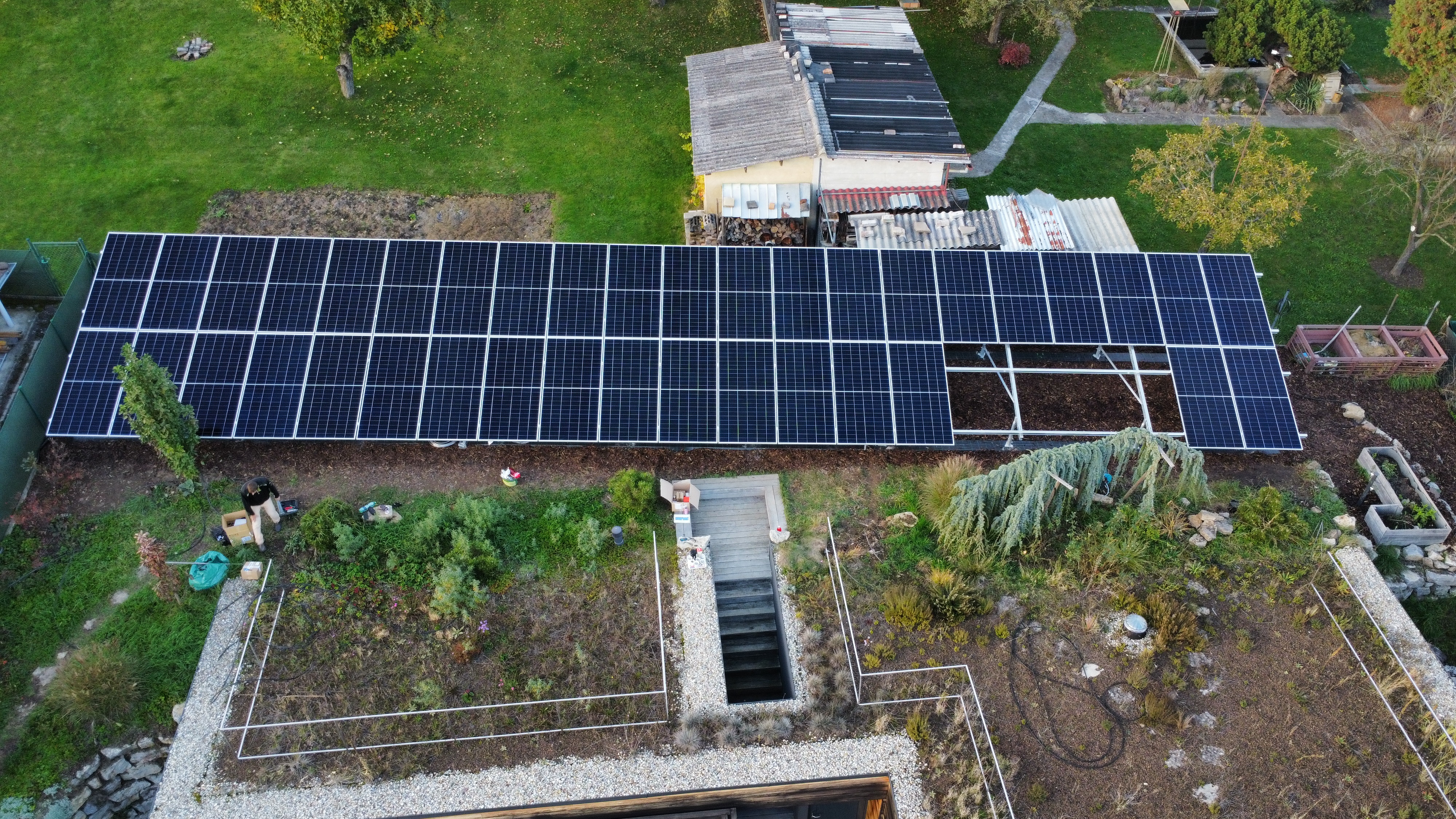 Instalace 2 – fotovoltaická instalace AMITY CZ